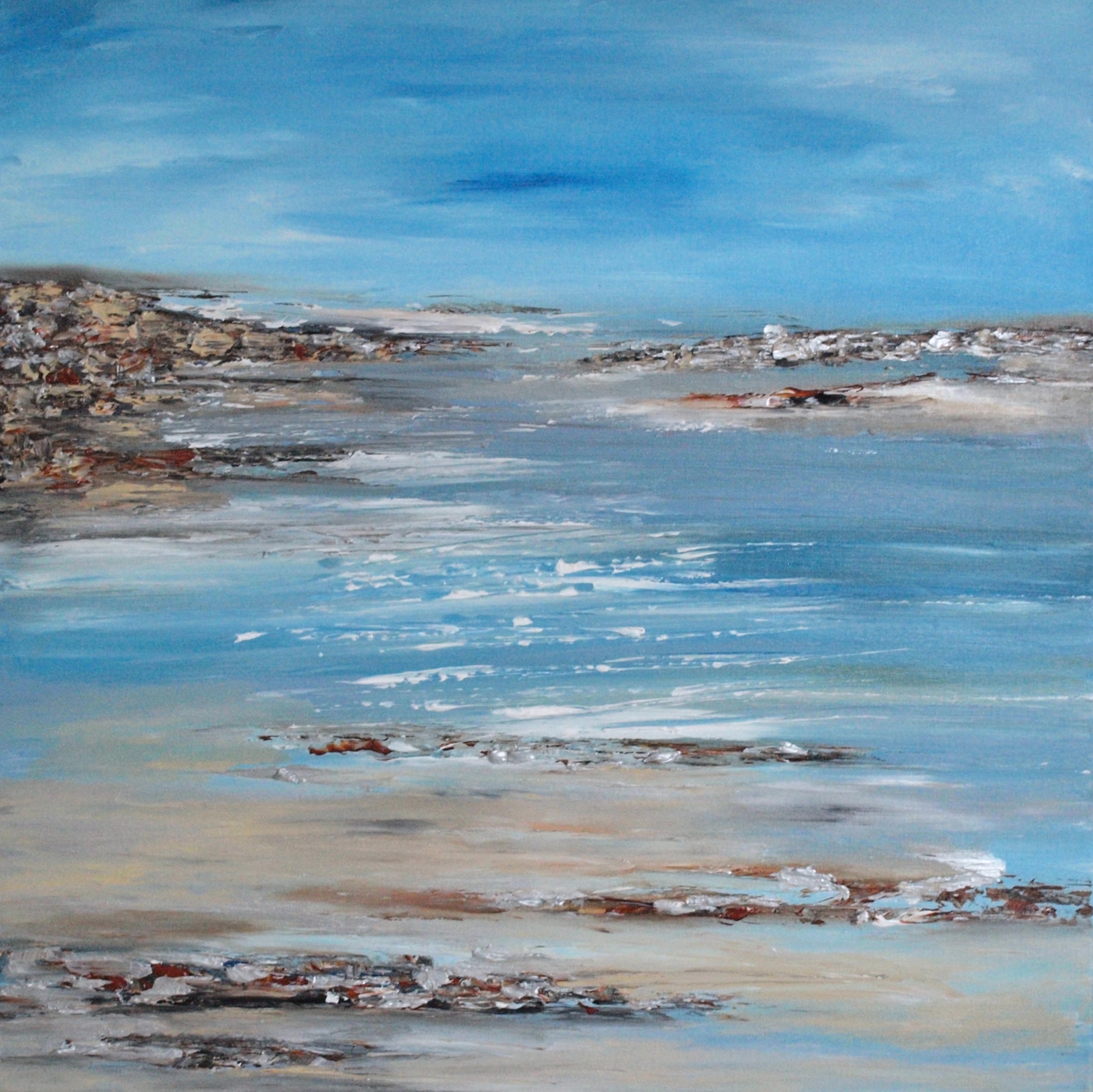 Cornish Coast — archive painting by Jeanette James-Monk