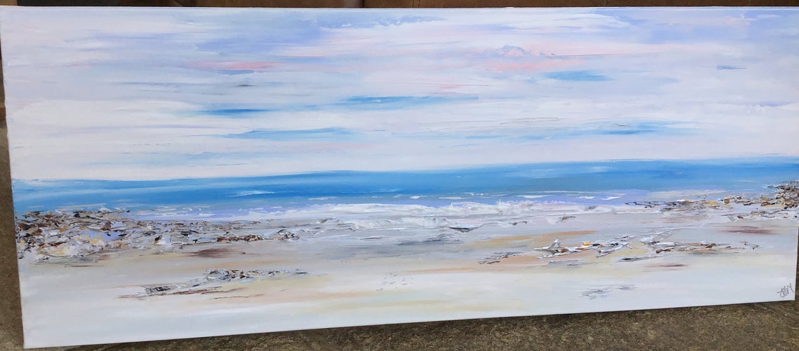 Summer Sky — seascapes painting by Jeanette James-Monk