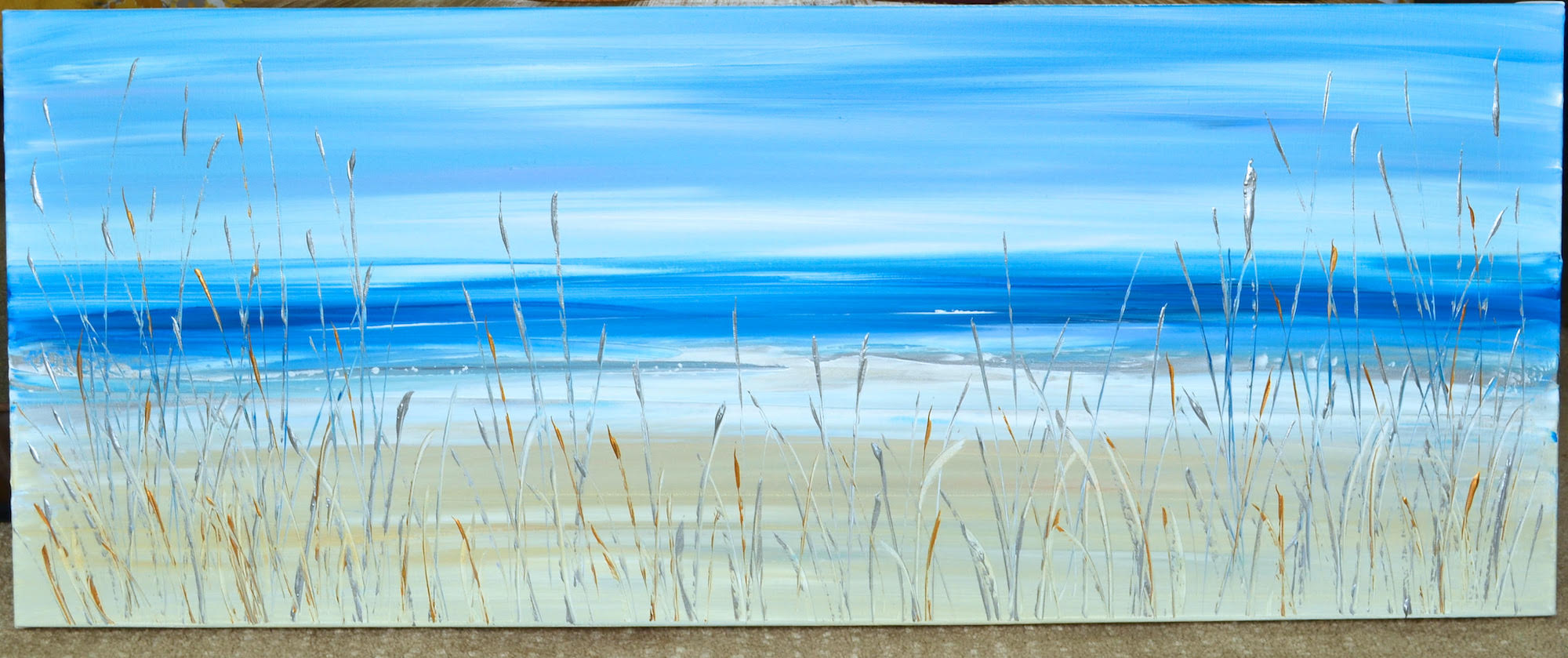 Sea Breeze — seascapes painting by Jeanette James-Monk